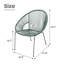 Chaise de patio intérieure / extérieure-1285304608
