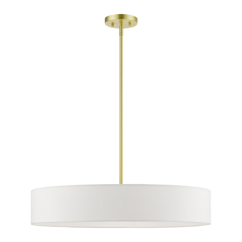 Luminaire suspendu tambour 5 lumières