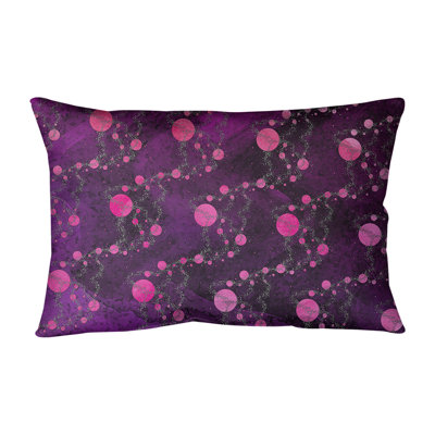 Coussin lombaire à pois intérieur / extérieur Katelyn Elizabeth