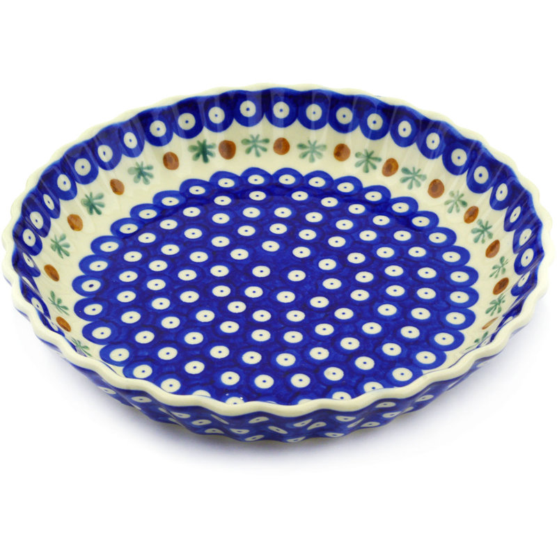 Plat à tarte cannelée polmedia moustique