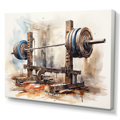Weightlifting - Weightlifting Wall Art