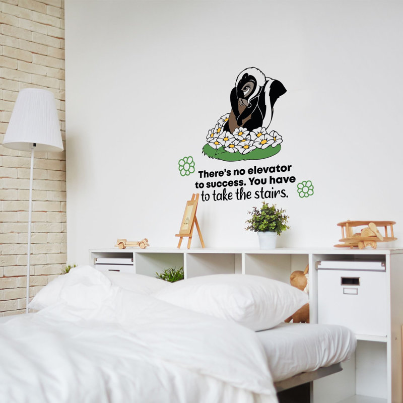 Adhésif décoratif en vinyle Skunk no elevator, H 30 po x l 30 po