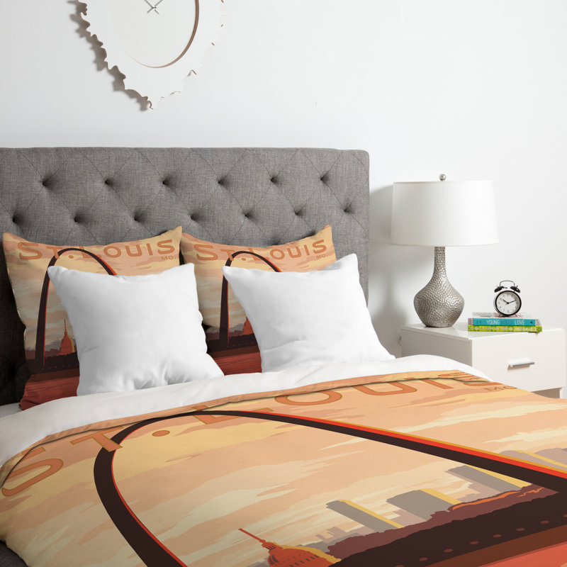 Ensemble de housse de couette St Louis, Housse de couette pour très grand lit et 2 très 