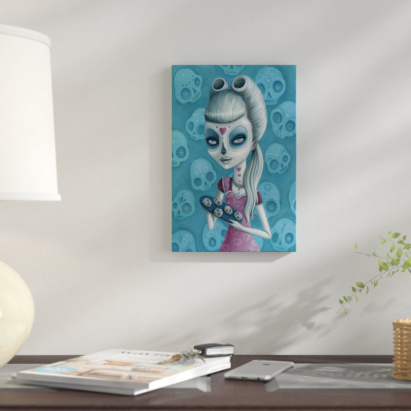 « ama de casa », impression sur toile, H 12 po x l 8 po x P 0,75 po, Papier d'art encadré noir, Pas de tapis