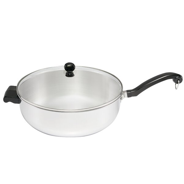 Farberware Classic Stainless Steel 12 Covered Frying Pan with Helper Handle  & Reviews