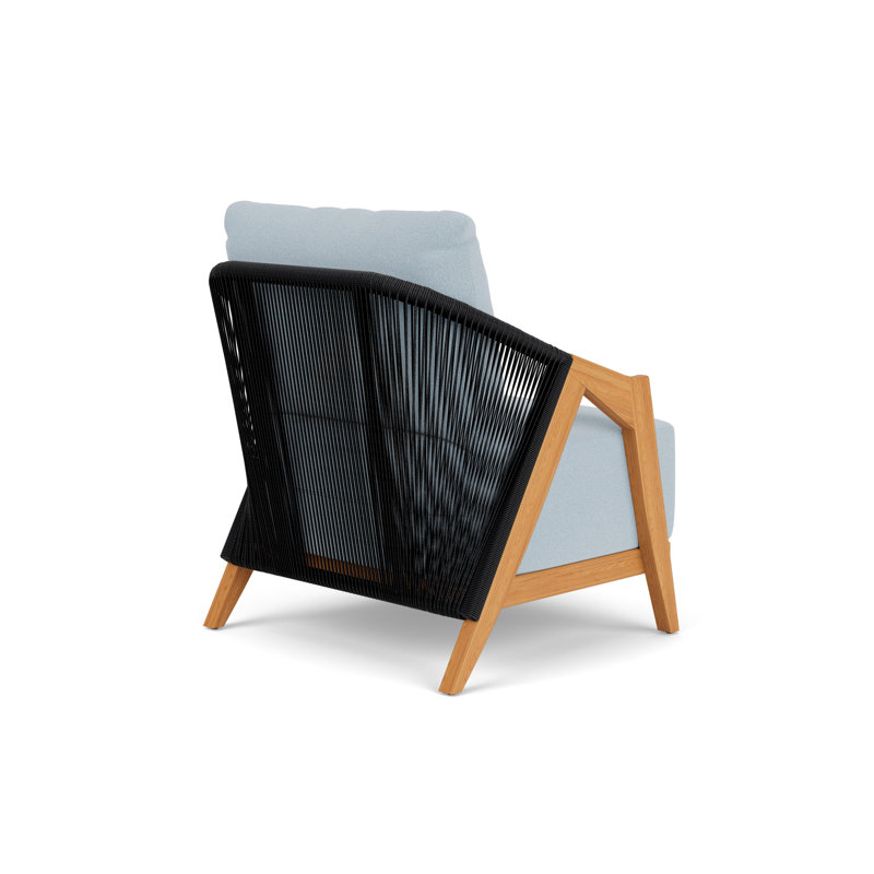 Alpine Outdoor Teak Armchair, Unearth Dew