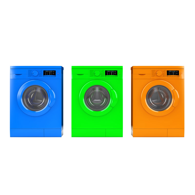 Washing Machines - Wrapped Canvas Print, 20cm H x 30cm W x 3.8cm D
