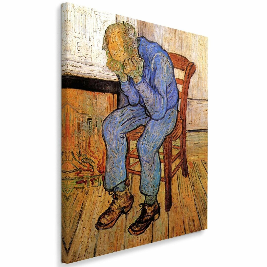 Leinwandbild An der Pforte der Ewigkeit von Vincent Van Gogh