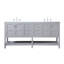 Ensemble de meuble-lavabo double 72 po Krish-1055073961