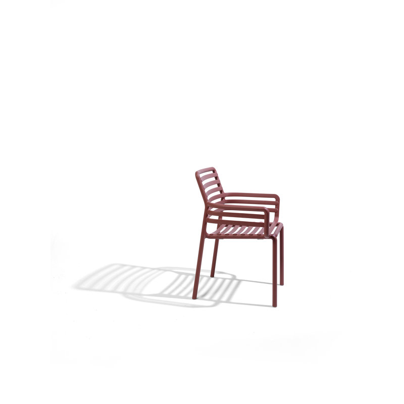 Doga Outdoor Dining Armchair, Marsala