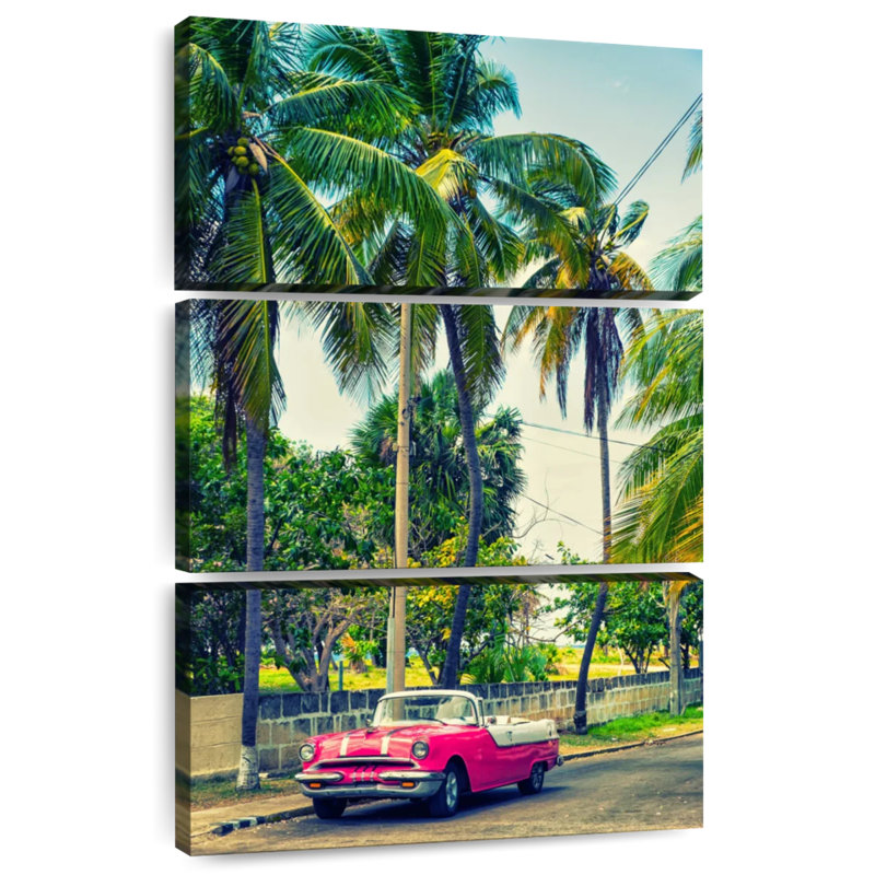 Mehar Classic Car In Cuba, 32" H x 20" W