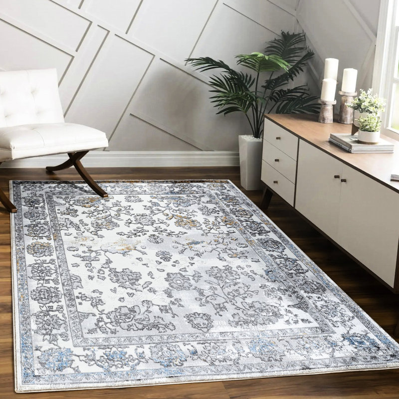 2,7 pi Tapis X 7 Legacy Gccam8002 - Gris, design élégant pour la décoration intérieure Gccam8002, 100%, jusqu'aux larmes