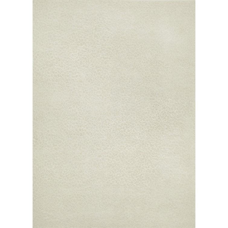 Leopardess Snow Hand-Tufted Responsible Wool Rug