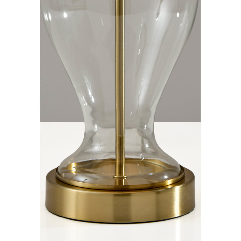 Lampe de table Esmarie - abat-jour naturel