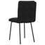  Dining Chairs 2 Pcs Black Velvet