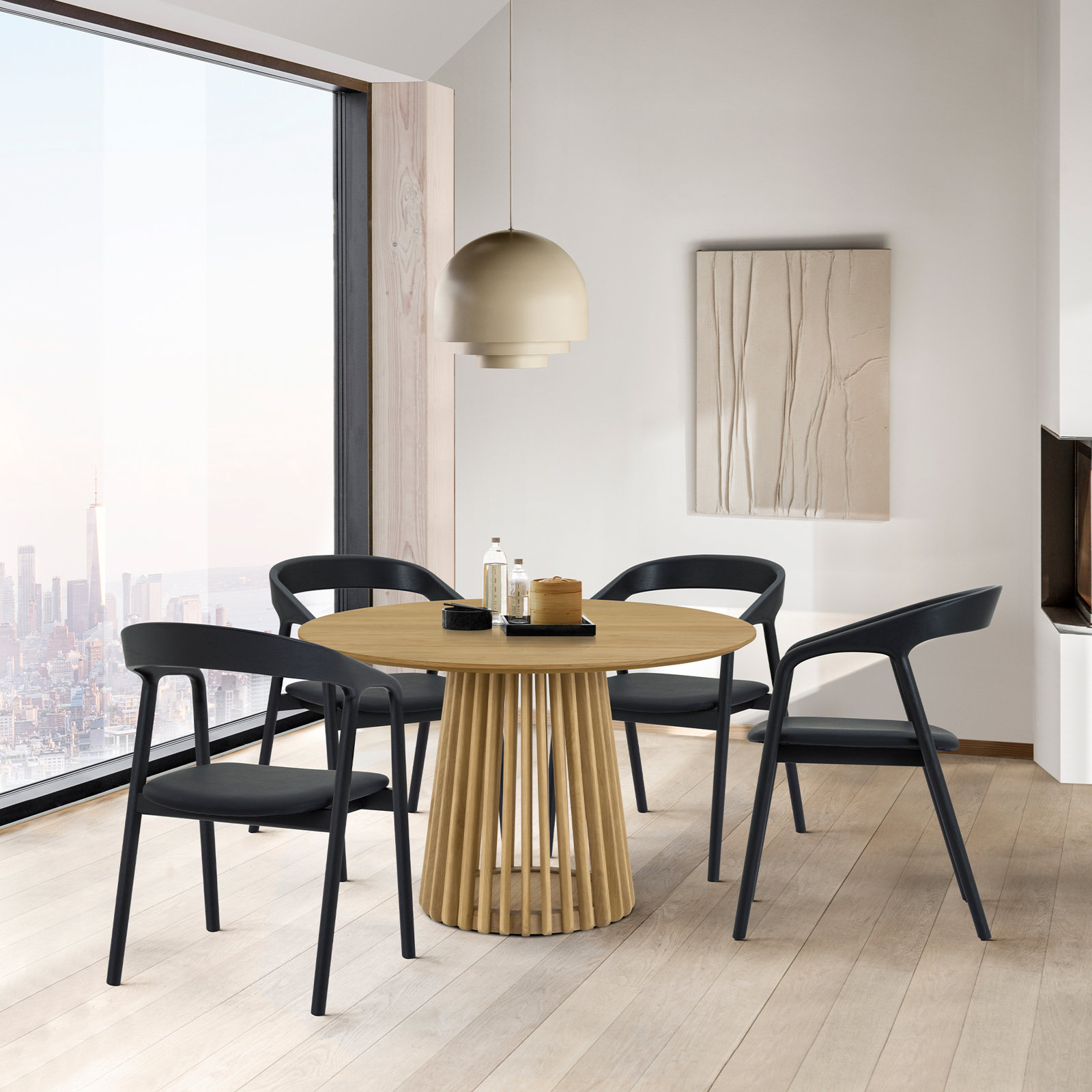 Brittant Oak Dining Armchair