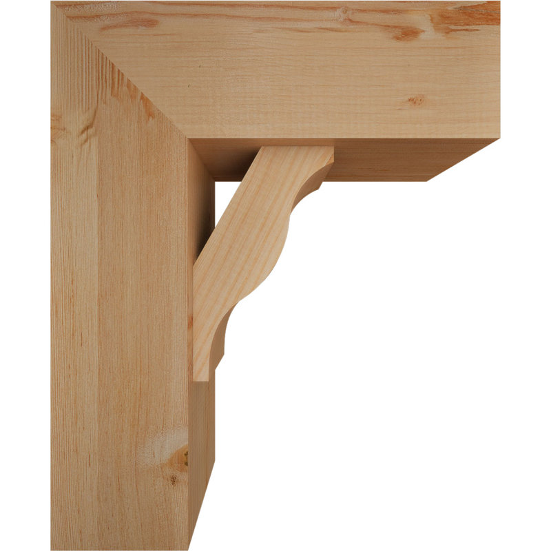 Support Funston Block avec support décalé, 22 X 18, Sapin Douglas de l 7 1/2 (lisse)