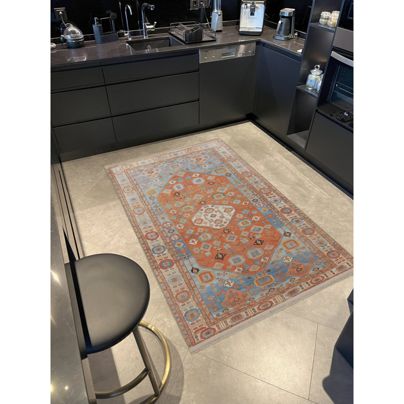 Tapis rectangulaire Xincan, Rectangle 2 pi 8 po x 5 pi