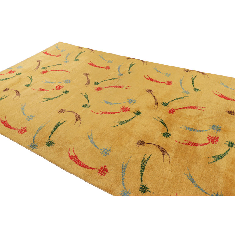 One-of-a-Kind 6’7”x10’ Hand Knotted Area Rug