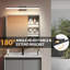 Éclairage mural moderne à DEL à intensité variable pour meuble-lavabo-824142121