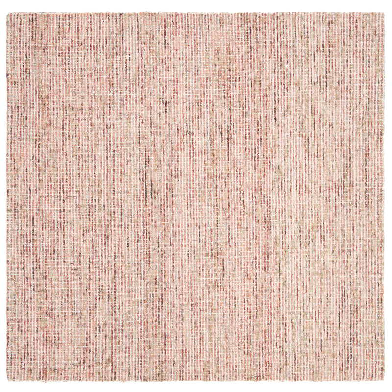 Burchett Hand Tufted Wool Rug, Square 6'