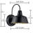 Sena Outdoor Steel Gooseneck Barn light-305508127-305508113