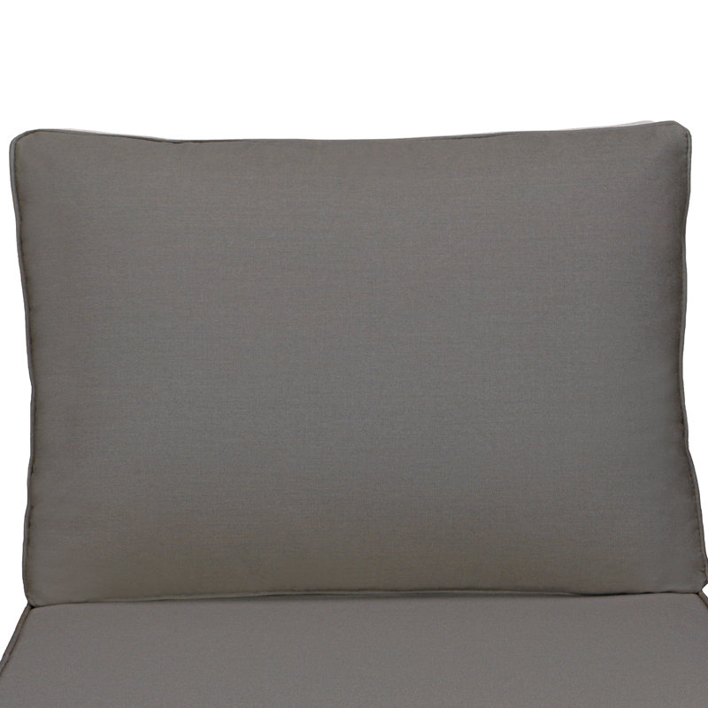 Ensemble de coussins d'extérieur Meridian, Sunbrella®, Gris clair