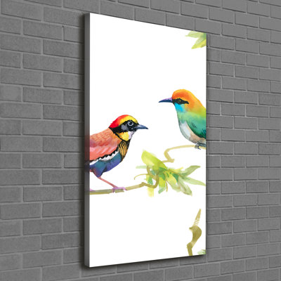 Birds - Wrapped Canvas Print
