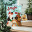 Drapeau de jardin en suède Jingle All the Way