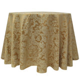 Miranda Solid Color Round Tablecloth