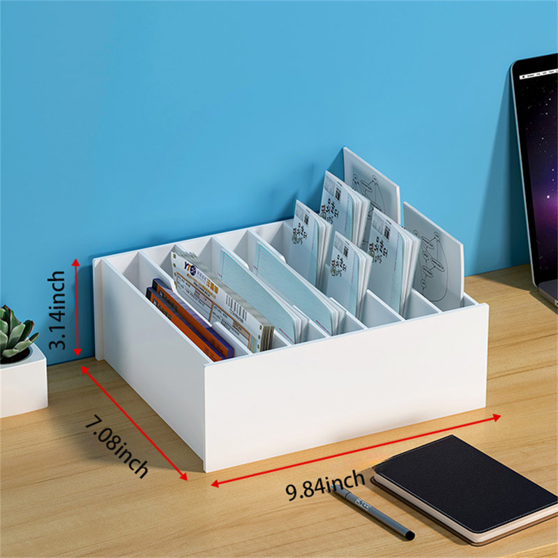 Organisateur de bureau en plastique Llaneli
