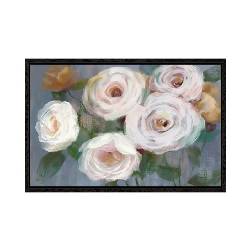 Magical Bouquet by Nan - Painting on Canvas, Black Framed, 152.5 cm H x 101.5 cm W