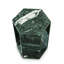 Table basse en marbre naturel, prisme hexagonal, finition polie brillante pour un style sophistiqué, 40 cm x 32 cm, luxueuse