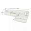 Canapé modulaire en L 122 po-474685381