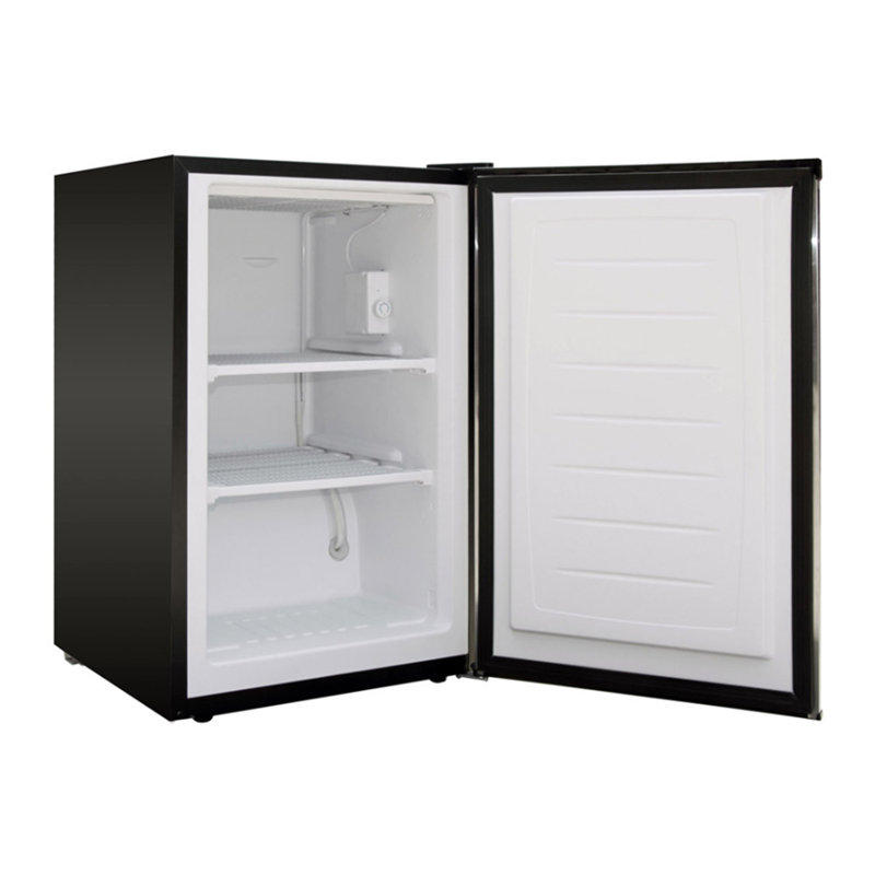 3 Cubic-ft Upright Freezer, Stainless