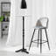 Carbajal Upholstered Counter Stool with Metal Frame-1192035914