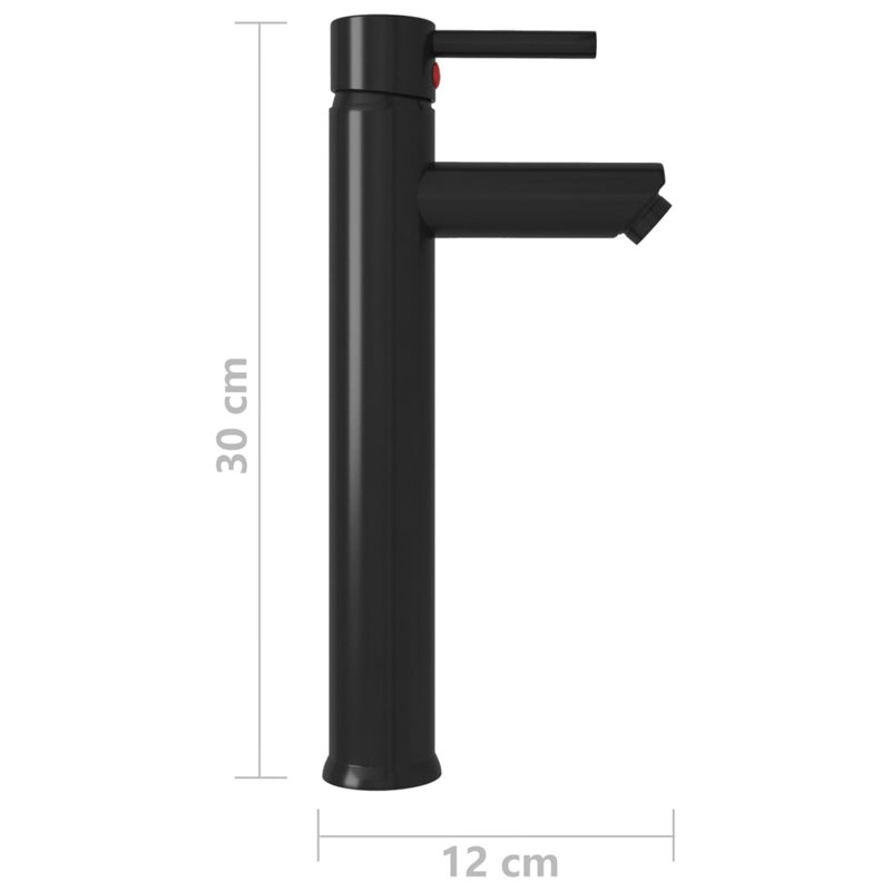 Leavy Mono Basin Mixer, Black