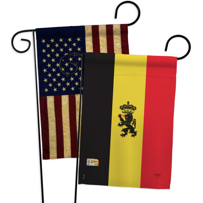 Double Sided 18.5'' H x 13'' W Polyester Garden Flag