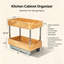 Armoire de rangement coulissante en bois Essential