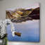 Reproduction d’art sur toile tendue, "fishing on mountain lake" par john clymer-15060789