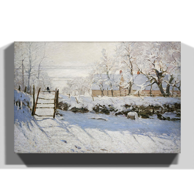 Claude Monet - Wrapped Canvas Painting, 70cm H x 100cm W