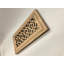 Registre de plancher de bois franc. Ouverture de conduit 6 x 10 (au total 9 x 13) - Conception arabe-98683610