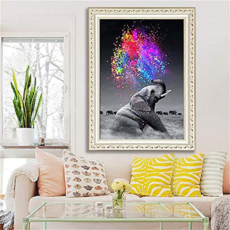 Diamond - No Frame Painting on Canvas