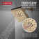 Multi Function Fixed Shower Head with H2Okinetic Technology