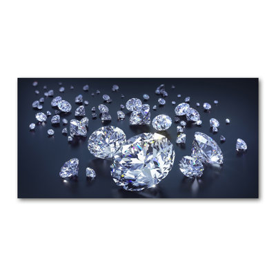 Diamonds - No Frame Print on Canvas