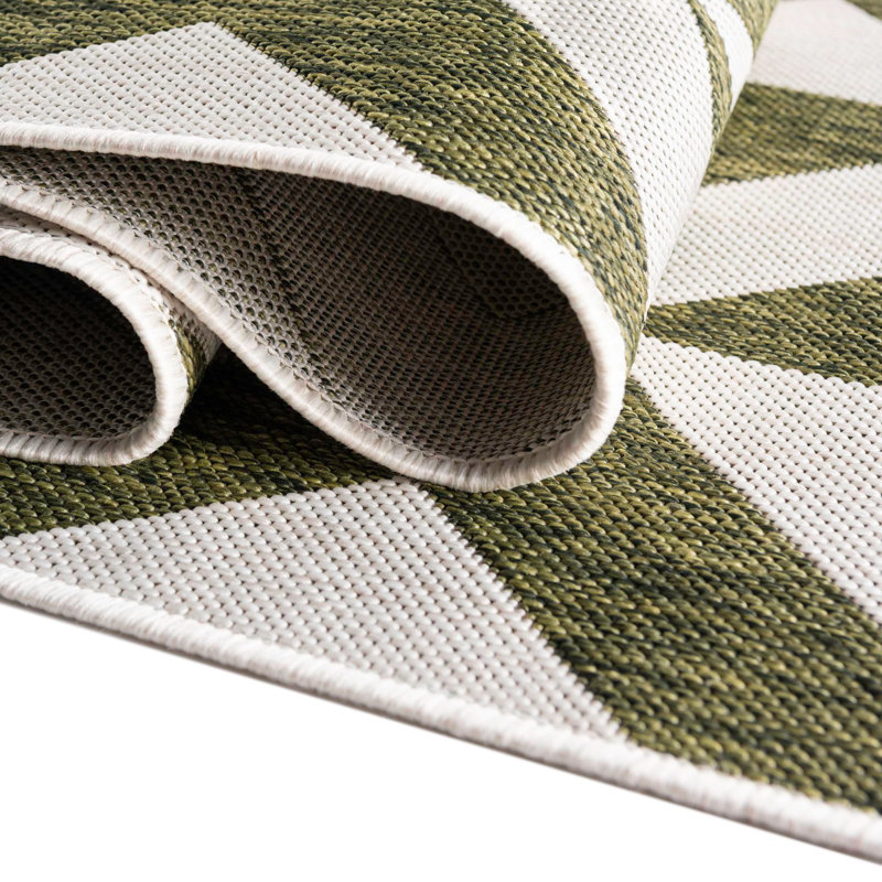 Geometric Area Rug, Rectangle 66 x 91cm