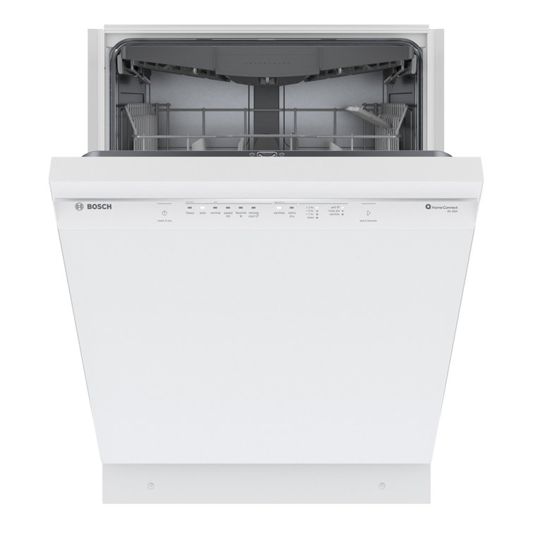 Bosch 300 Series Top Control 24-in Built-In Dishwasher With Third