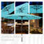 Parasols de patio solaires 10 pi avec lumières-1380956157