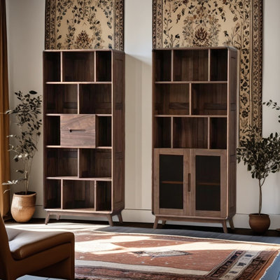 Bibliothèque de style nordique