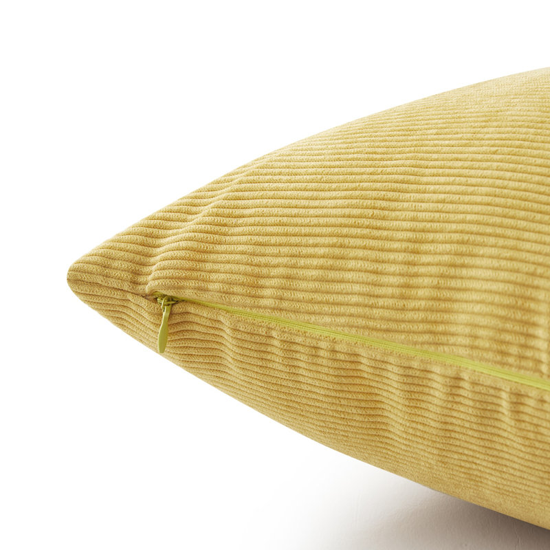 Dardel Velvet Scatter Cushion Cover, Ocher
